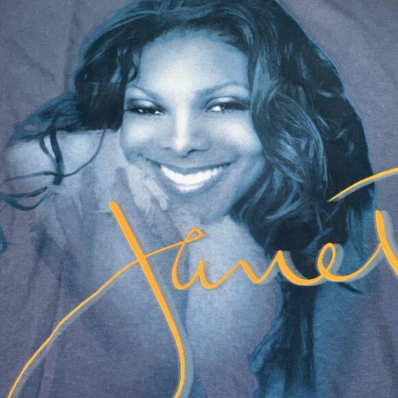 Vintage Janet Jackson Y2K Concert T-Shirt Giant Tag Extra Large - Picture 6 of 13